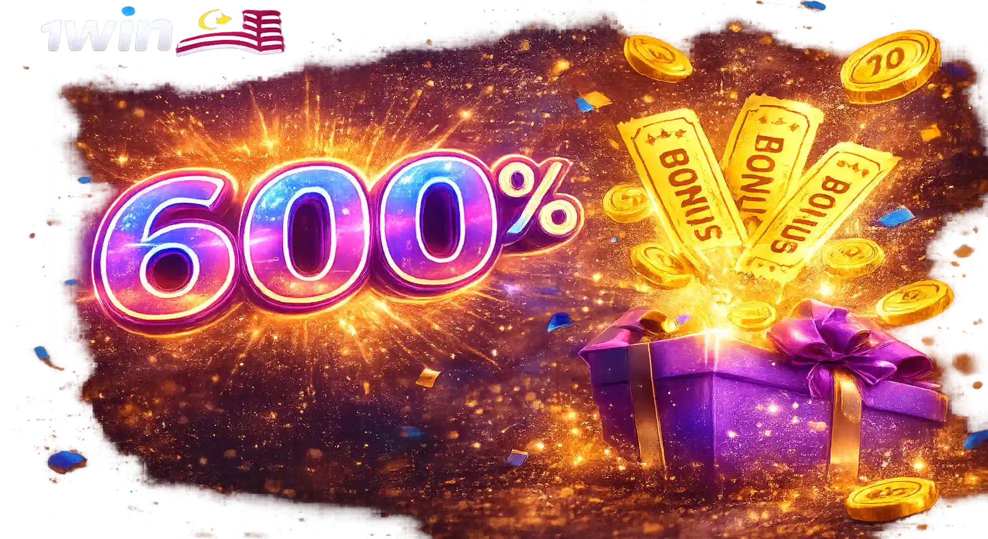 How to use 1win bonus for a 600 percent welcome pack?