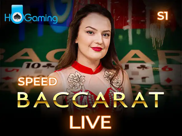 S1 Speed Baccarat β Fast Baccarat 1win with Real Dealer!
