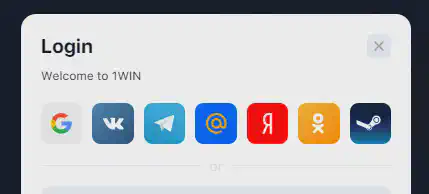 1win casino login
