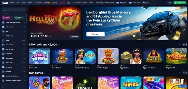 1win online casino
