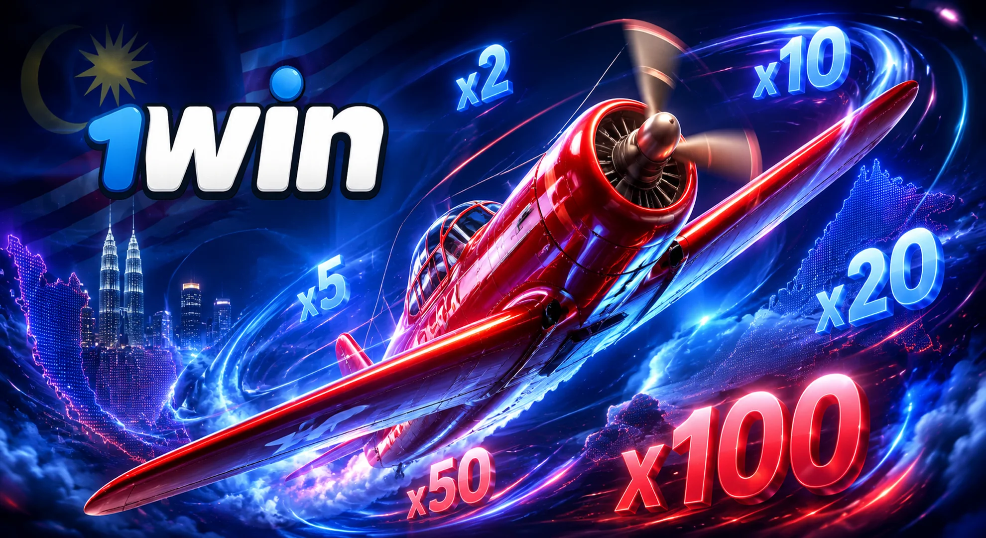 1win Aviator Official Crash Game: High Multiplier Flight and Instant Cash Out in RM Currency