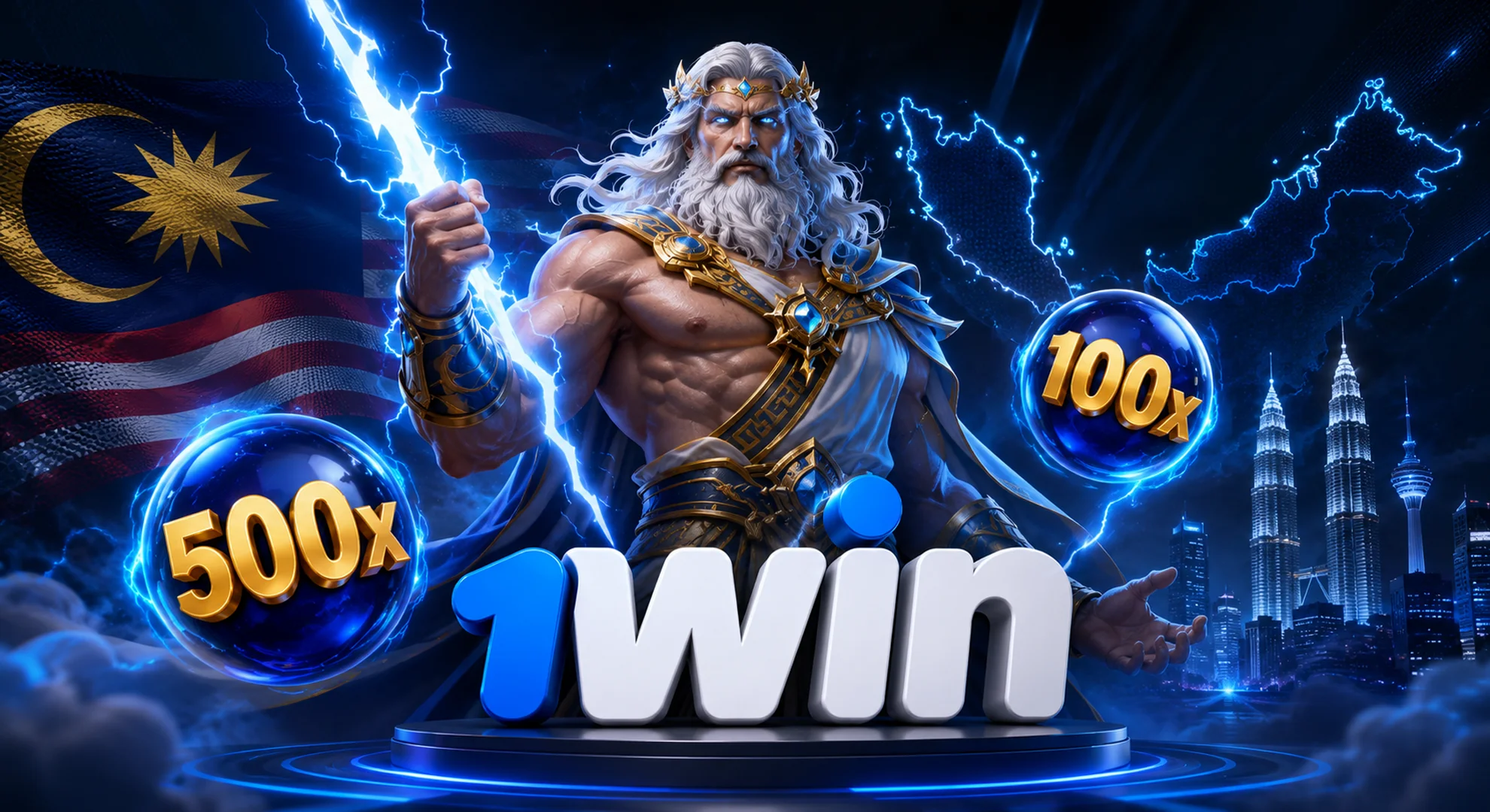 Gates of Olympus slot game on 1win casino platform 2026