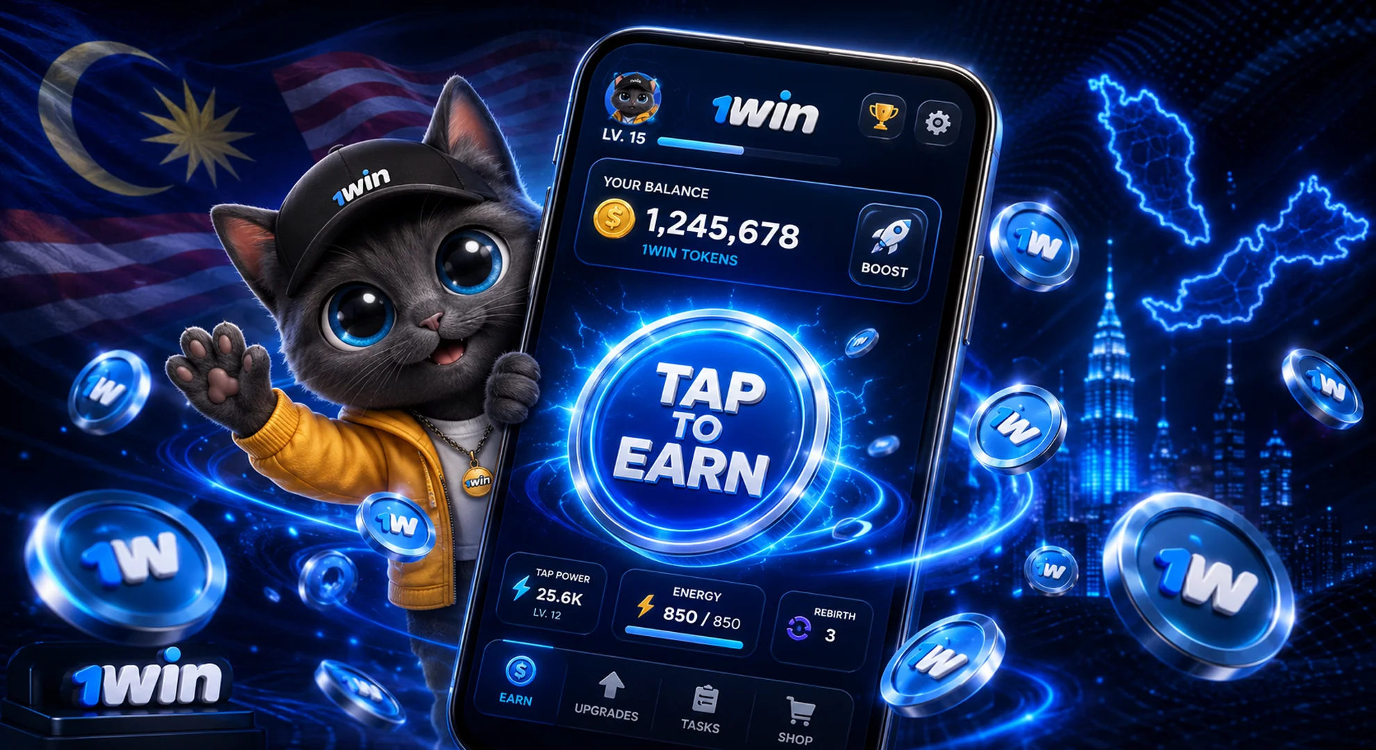Why play 1win token app game benefits for Malaysian players