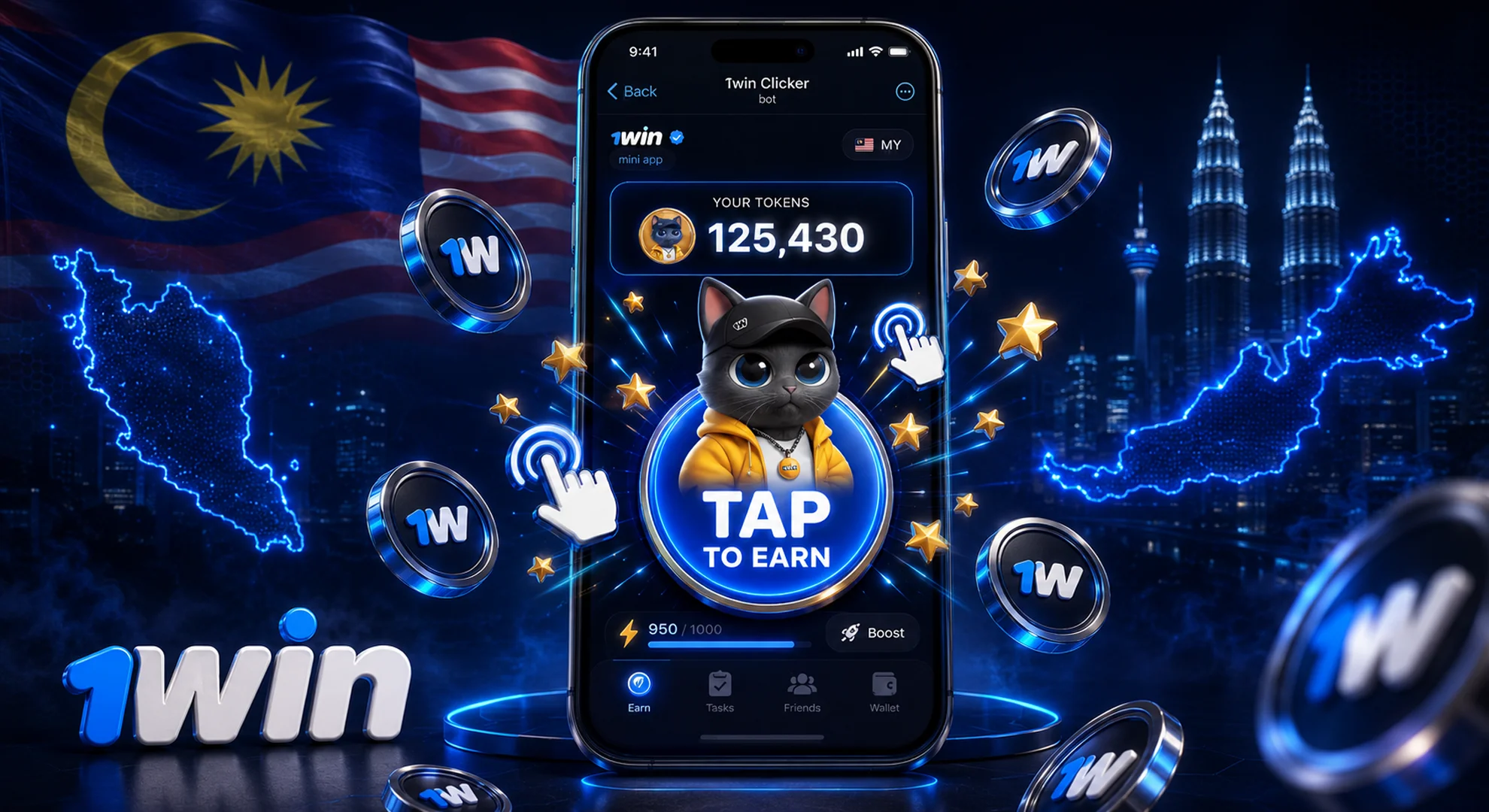 Effective ways to earn 1win tokens using telegram bot clicker