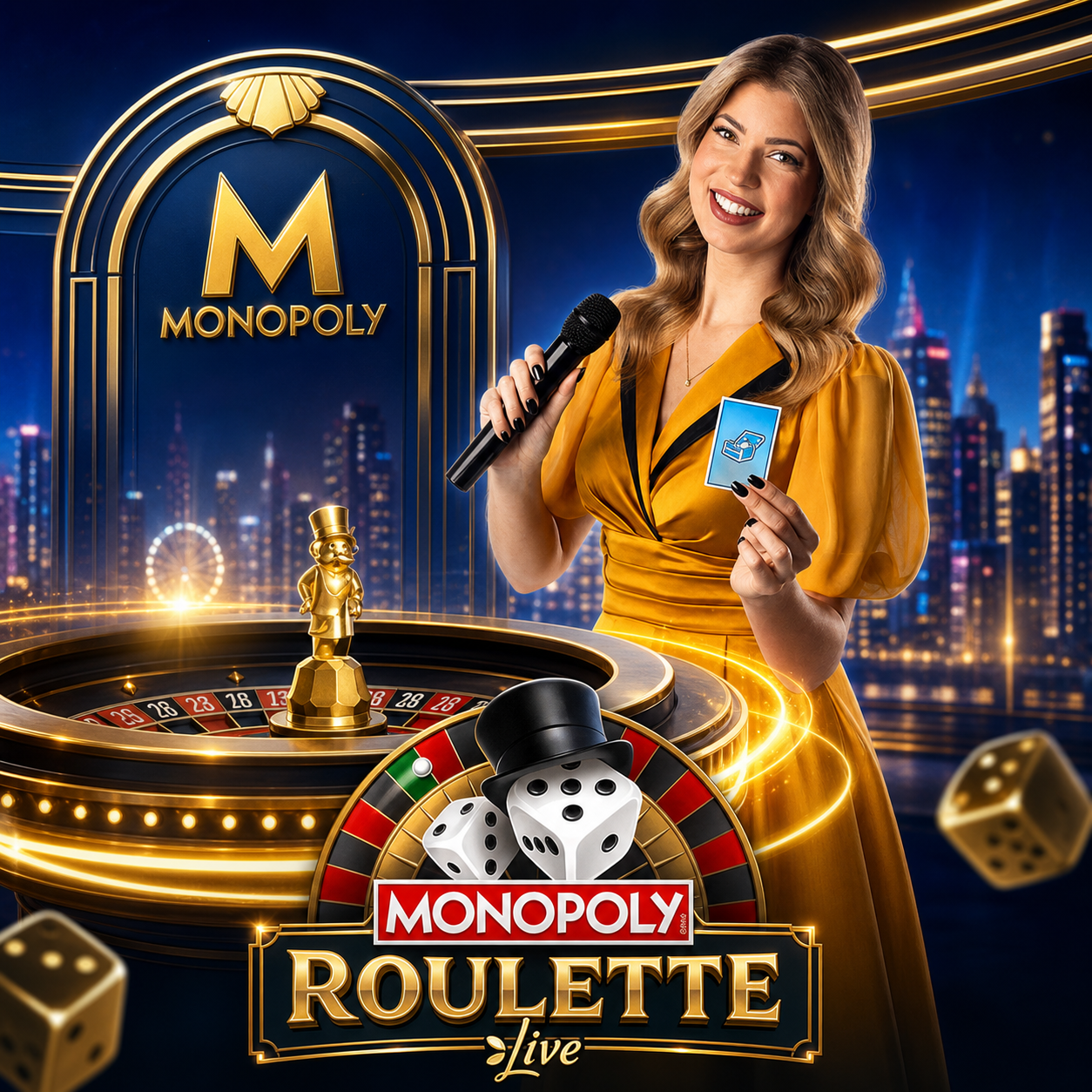 MONOPOLY Roulette live game
